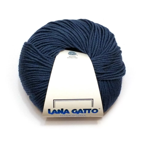 Пряжа Lana Gatto Super Soft 5522 (джинс)