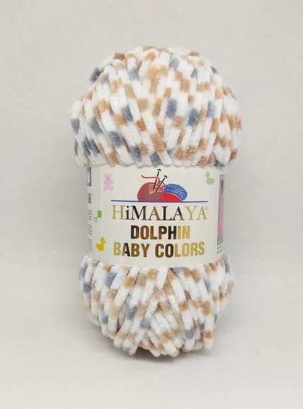 Пряжа Himalaya Dolphin Baby Colors 80416