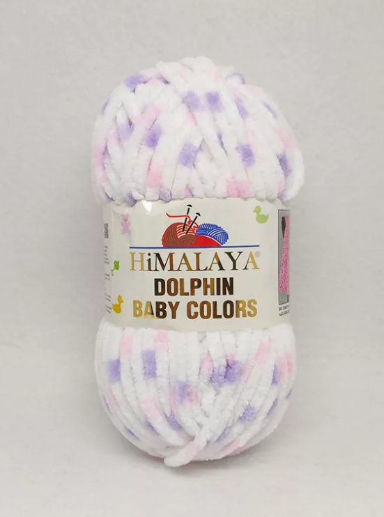 Пряжа Himalaya Dolphin Baby Colors 80410