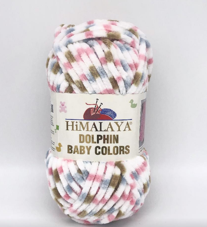 Пряжа Himalaya Dolphin Baby Colors 80413