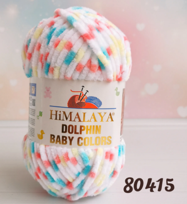 Пряжа Himalaya Dolphin Baby Colors 80415