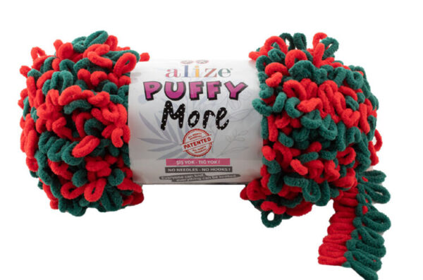 Пряжа Alize Puffy More 6292