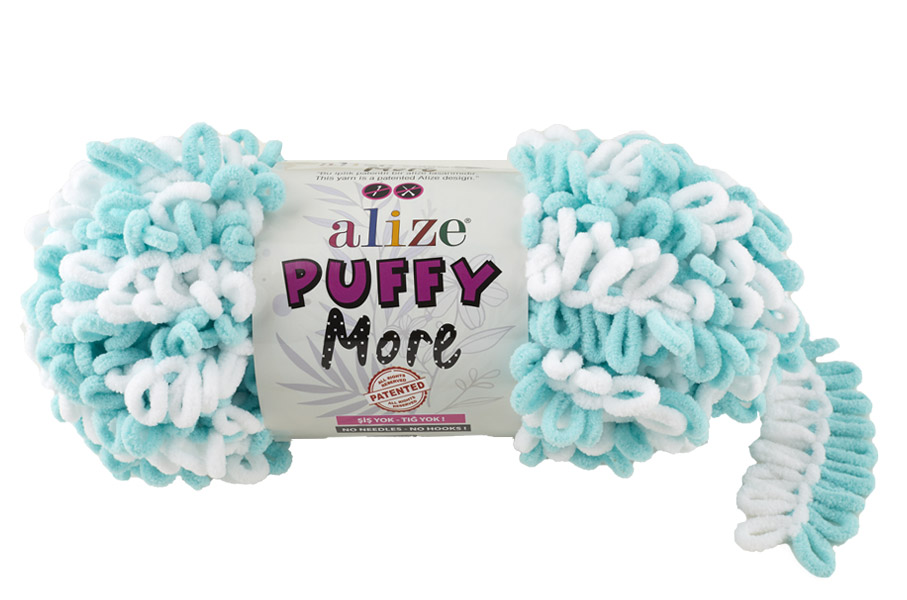 Пряжа Alize Puffy More 6269