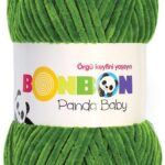 Пряжа BONBON Panda baby 3122 (зеленый)