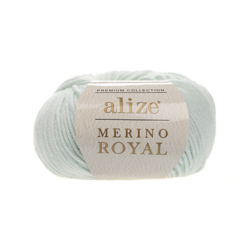 Пряжа Alize Merino Royal 522 (светлая мята)