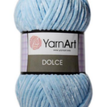 Пряжа Yarnart Dolce 749 (голубой)