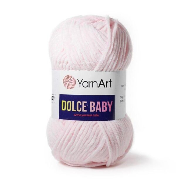 Пряжа YarnArt Dolce Baby 781 (нежно розовый)