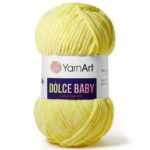 Пряжа YarnArt Dolce Baby 761 (желтый)