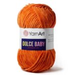 Пряжа YarnArt Dolce Baby 778 (рыжий)