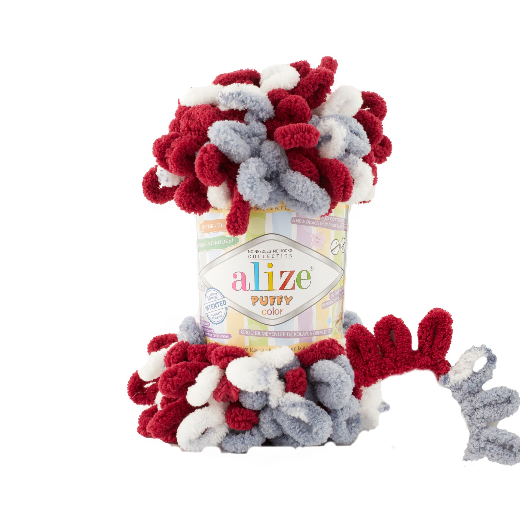 Пряжа Alize Puffy Color 6376