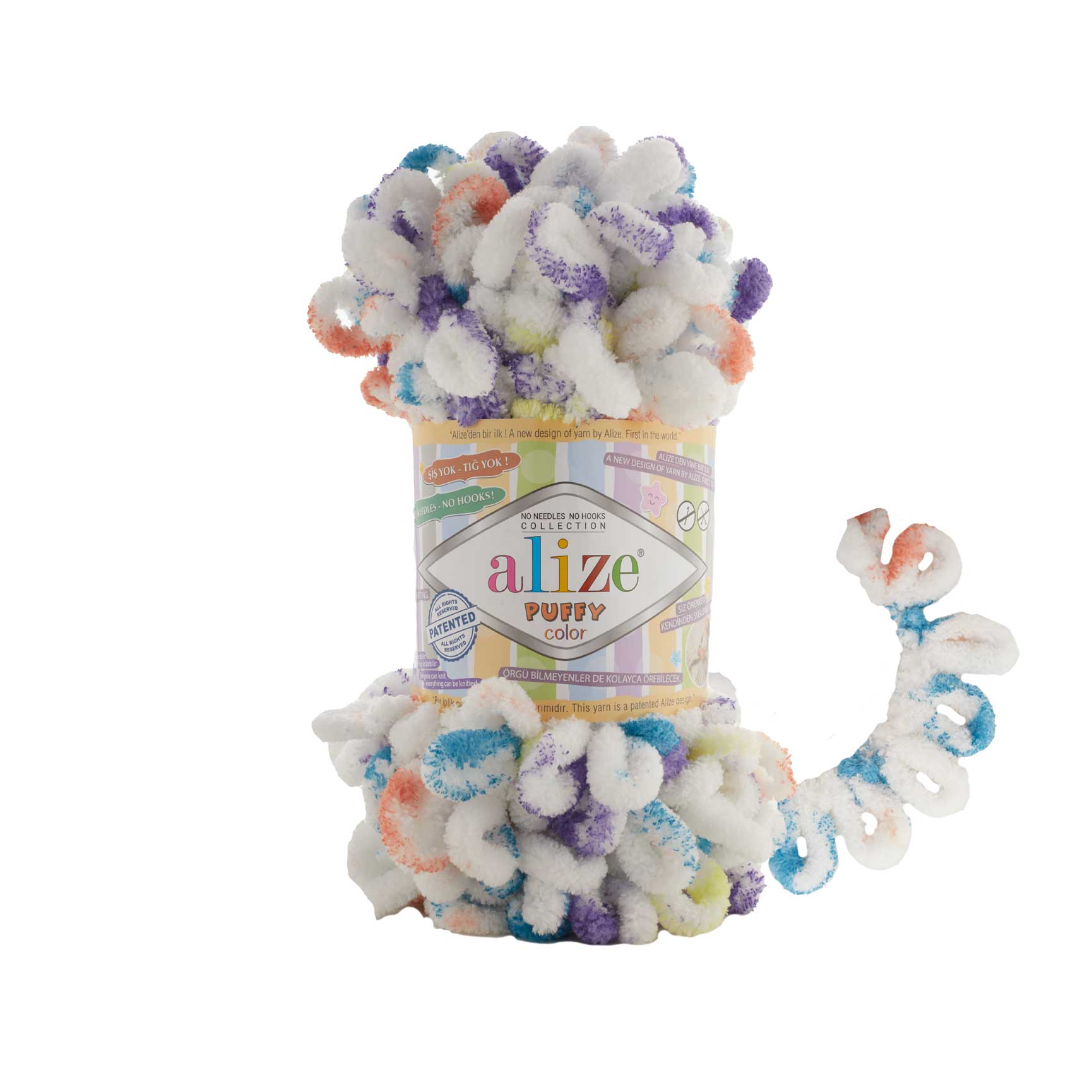 Пряжа Alize Puffy Color 7539