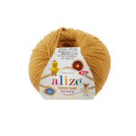 пряжа Alize Cotton Gold Hobby NEW 02 (шафран)