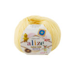 пряжа Alize Cotton Gold Hobby NEW 187 (светлый лимон)