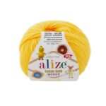 пряжа Alize Cotton Gold Hobby NEW 216 (ярко-желтый)