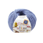 пряжа Alize Cotton Gold Hobby NEW 374 (джинс)