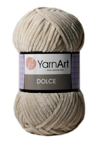 Пряжа Yarnart Dolce 771 (бежевый)