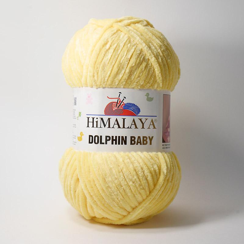 Пряжа Himalaya Dolphin Baby 80313 (желтый)