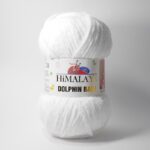 Пряжа Himalaya Dolphin Baby 80301 (белый)