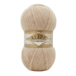 пряжа Alize Angora Gold 524 (светло-бежевый)