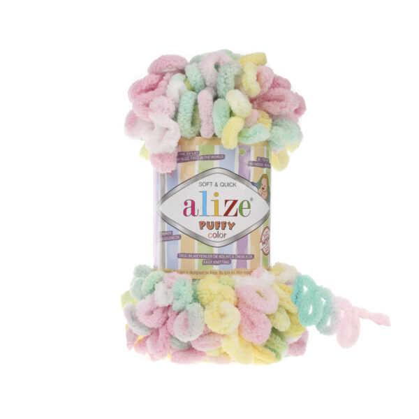 Пряжа Alize Puffy Color 5862