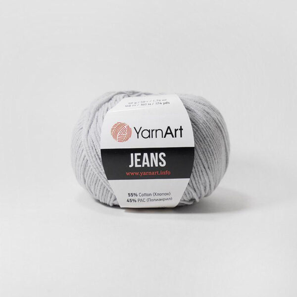 Пряжа YarnArt Jeans 80 (светло-сиреневый)