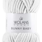 Пряжа Wolans Bunny baby 01 (белый)