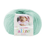 Пряжа Alize Baby Wool 19 (мята)