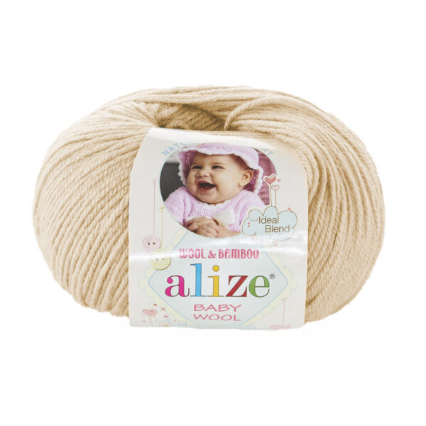 Пряжа Alize Baby Wool 310 (бежевый)