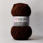 Пряжа Yarnart Dolce 775 (темно-шоколадный)