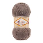 Пряжа Alize Baby Best 534 (молочный шоколад)