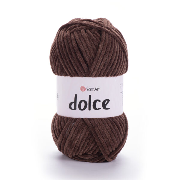Пряжа Yarnart Dolce 791 (молочный шоколад)